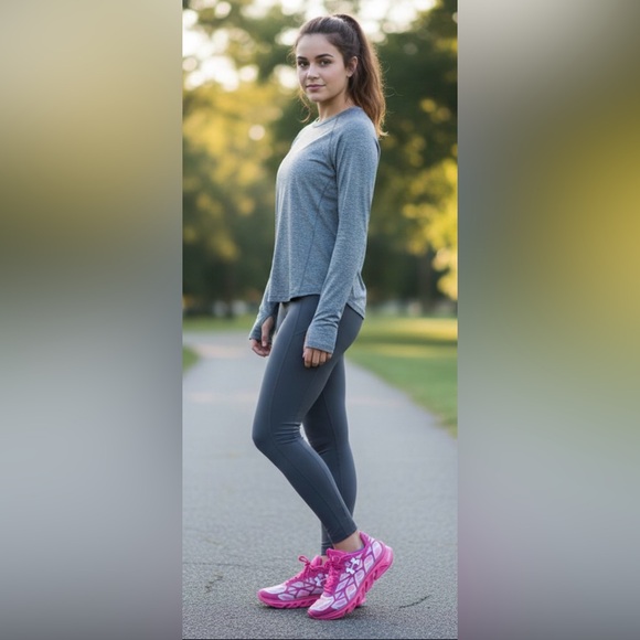 Under Armour Spine Youth Pink & White Running Sneakers Size 6.5Y / Women’s 7.5/8 - Picture 15 of 15